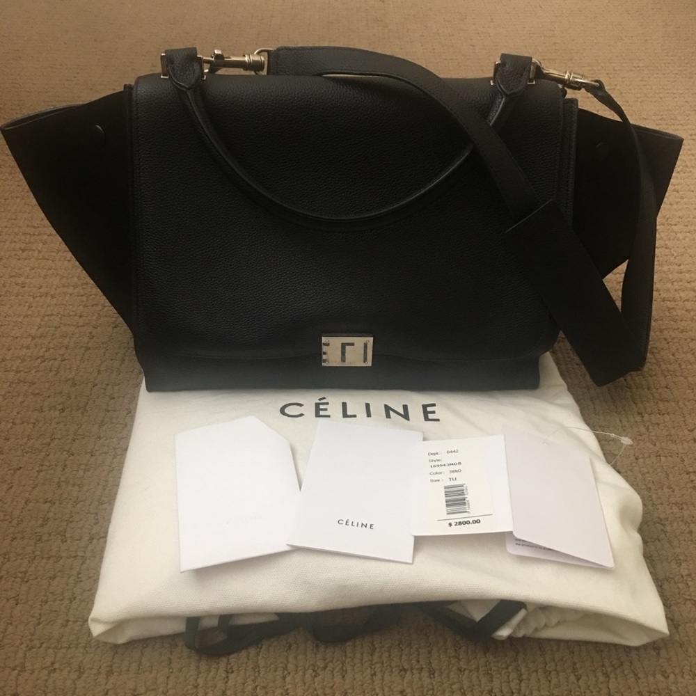 Authentic Small Celine Trapeze bag
